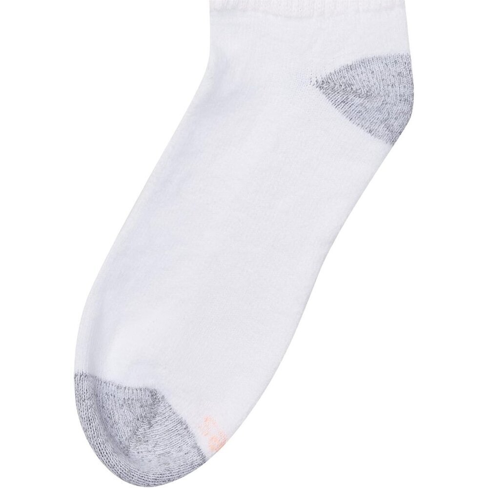 Women's White 10-pack Comfirt Cushioned Imported Knit Crew Socks - Picture 2 of 3